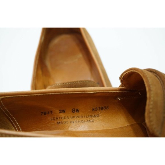 Cordings Piccadilly Benchmade Suede Penny Loafer - Picture 8 of 8